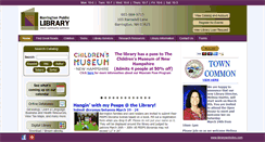 Desktop Screenshot of barringtonlibrary.com